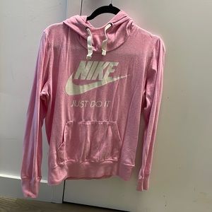 Nike Pink Hoodie Sweatshirt